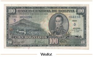 100 Боливиано 1928 Боливия