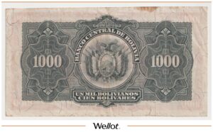 1000 Боливиано 1928 Боливия