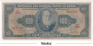 100 Крузейро ND (1955-1959) Бразилия