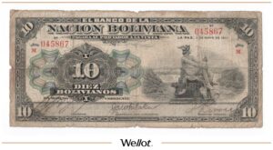 10 Боливиано 1911 Боливия
